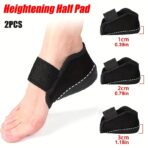 Plantar Fasciitis Heel Cups for Heel Pain Spur Protectors Sleeves Pads Support for Cracked Heels,1CM/2CM/3CM Height(JD012T) - Image 2