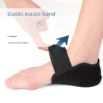 Plantar Fasciitis Heel Cups for Heel Pain Spur Protectors Sleeves Pads Support for Cracked Heels,1CM/2CM/3CM Height(JD012T) - Image 4