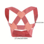 Back Posture Corrector for Women, Back Brace,Adjustment Lower Back Pain Relief Belt,Correct Sitting Posture and Anti-kyphosis Correction Belt (JD106P-Pink) - Image 4