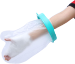 Cast Covers for Shower Arm Adult Waterproof Cast Cover Shower Protector Bag for Wound Arm, Hands, Wrists, Elbow, Finger to Keep Wounds Dry, Reusable Durable（JD001CC）
