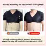 Unisex Double Shoulder Brace Heating Shoulder Warp Sleeve Protector Rotator Cuff Stabilizer Keep Warm(JD011S) - Image 4