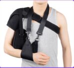 Adjustable Women & Men Shoulder Compression Sleeve Back Support Shoulder Brace for Rehabilitation Therapy (JD016S)