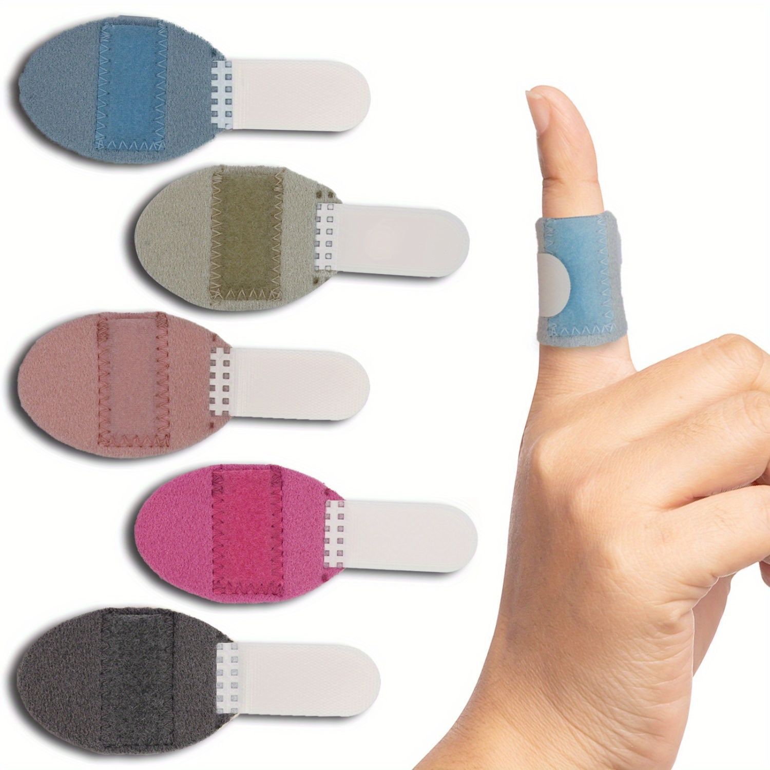 主图01 Finger Fixation Splint Hand Support Finger Plate Fixation Motion Adjustable Five Finger Protector(JD110FS) - Image 1