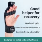 Hemiplegic finger rehabilitation trainer, finger gloves, support training gloves, finger rehabilitation equipment（JD223W） - Image 6