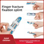 Wholesale Aluminum Pinky Finger Splint Support Thumb Protect Fracture Extension Fixation Finger Protector Device（JD122FS） - Image 2