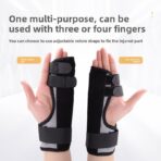 Trigger Finger Splint,Hand Brace with Finger Support,Right or Left Adjustable Hand Brace - Straightening for Trigger Finger, Injury, Fracture（JD118FS） - Image 3