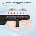 Adjustable Finger Splint Support for Fracture Recovery Arthritis Relief and Finger Joint Stabilization（JD120FS） - Image 3