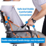 Transfer Belt from Bed to Wheelchair,Car,Stair Transfer, Patient Lift Sling With Handles,Slide Board Transferring for Elderly, Disabled, Adults(JD121FA) - Image 3