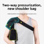 Adjustable Women & Men Shoulder Compression Sleeve Back Support Shoulder Brace for Rehabilitation Therapy (JD016S) - Image 5