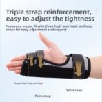 Trigger Finger Splint,Hand Brace with Finger Support,Right or Left Adjustable Hand Brace - Straightening for Trigger Finger, Injury, Fracture（JD118FS） - Image 4