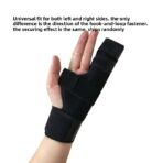 Finger Splint Hand Brace Wrist Band Immobilizer for Boxer Fractures Broken Ring Little Finger Cast Nylon Unisex(JD119FS) - Image 4