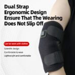 Elbow Heated Brace, Rechargeable Heating Pad for Cubital Tunnel and Tennis Elbow Relief, Elbow Wrap for Sprains, Arthritis, Bursitis, Joint Pain(JD103E) - Image 5