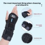 Advanced wrist brace wrist brace alleviates wrist pain from carpal tunnel strain tendonitis and arthritis,Rechts,(JD222W) - Image 5