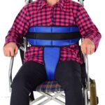 Wheelchair Seatbelt Safety Belt for Dementia Patients Falling Out Prevention Wheelchair Safety Harness for Adults(JD139TB)