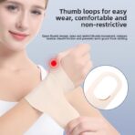 Wholesale Wrist Brace Support for Carpal Tunnel Pain Relief Yoga Workout Fitness Wrist Wrap Strap Fits Both Wrist Support Brace(JD224W) - Image 8