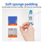 Wholesale Aluminum Pinky Finger Splint Support Thumb Protect Fracture Extension Fixation Finger Protector Device（JD122FS） - Image 5