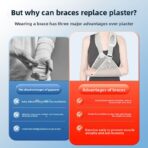 Arm Brace Elbow Sprain Mesh Arm Sling for Shoulder Injuries Shoulder Medical Sling Provides Comfort and Support Shoulder Sling（JD010AS） - Image 4