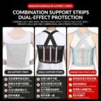 Adjustable Unisex Elastic Rib Injury Support Bracket Comfortable Breathable Chest Rib Fixation Belt Wholesale Strong Comfortable（JD003R） - Image 5