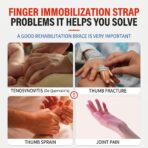 Thumb Support Arthritis Tendonitis Carpal Tunnel Pain Relief Thumb Sprain Thumb Wrist Splint Brace（JD124FS） - Image 6