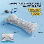 3D Memory Foam Lumbar Support Pillow for Relief From Back Pain and Sciatica Comfortable Ergonomic Breathable Slow-recovery（JD112B） - Image 6