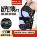 Approved Adjustable Scoliosis Brace Professional Back Support with Spinal Curvature for Scoliosis Patients（JD103B） - Image 3