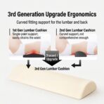 Lumbar support cushion, lumbar pillow, special sleeping pad for back support, lumbar support, ultra-thin for sleeping on the bed.(JD113B) - Image 5