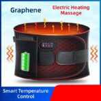 Rechargeable Heating Massage Belt Temperature Adjustable Heating Vibration Belt for Relieve Back and Waist Pain（JD107B）