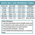 Breathable Lumbar Support Belt Men/women Back Pain Relief Adjustable Waist Brace Strap Adult Skin Pcs Spandex & Nylon(JD118B) - Image 4