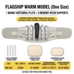 Best Selling Waist Trimmer Wrap Belt Pain Relief Working Waist Back Brace Lumbar Support Belt(JD115B) - Image 4
