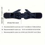 Hot Sales Polyester Back Support Belts Portable Lumbar Support Brace Back Adjustable Brace for Lower Back Pain(JD105B) - Image 5