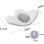 3D Breathable Mesh Butterfly Shape Customizable Bed Back Lumbar Pillow Adjustable Height Soft Back Support（JD111B）