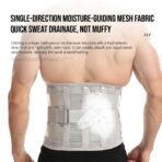 Universal New Compression Lumbar Abdominal Support Straight Back Waist Protector Guard Lower Back Work Rehabilitation Therapy（JD114B） - Image 9