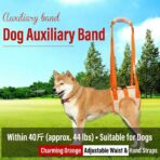 Rear Leg Assist Harness Senior Older Dogs Disabled Dogs Rehabilitation Exercise Harnesses Upstairs Assistance Harnesses（JD007DC） - Image 4