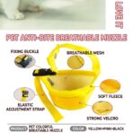 Nylon Mesh Dog Muzzle with Adjustable Straps Breathable Design for Outdoor Use（JD009DC） - Image 10