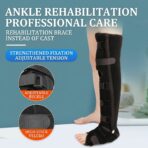Fixed Strap Leg Support for Thigh Ankle Knee Joint Physical Therapy Equipment to Guard Against Femoral Tibiofibular Fractures（JD010L） - Image 9