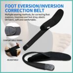 Caregiver Approved Foot Stabilizer Strap Easy to Adjust Gentle Correction Aids in Postural Recovery for Long Term Daily Use（JD203A） - Image 6