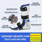 Medical Orthopedic Ankle Foot Support Brace Orthosis AFO Post Op Foot Splint Immobilizer Splint（JD217F） - Image 5