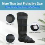 Fixed Strap Leg Support for Thigh Ankle Knee Joint Physical Therapy Equipment to Guard Against Femoral Tibiofibular Fractures（JD010L） - Image 7