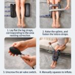 Effective Posture Correction Belt Convenient O X Leg Type Straightening Brace Intelligent Legs Corrector with air Pressure（JD007L） - Image 4