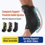 Ankle Brace Adjustable Compression Support Achilles Tendonitis Foot Sprains Heel Pain Relief Breathable Medical Wrap Men Women（JD220A） - Image 4