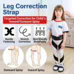 Child Adjustable Legs Posture Corrector Legs Straightening Band XO-Type Leg Correction Belt(JD008L) - Image 10