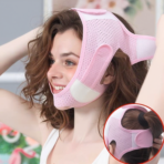 Slim V Shape Facial Lifting Belt Slimming Double Chin Strap Tightening Anti Wrinkle Face Slimming Band Ladies Face Lifting Belt（JD201C） - Image 4