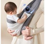 Newborn Sling Carrier Adjustable Hip Carrier Cotton Sling Toddler Carrier（JD003BS） - Image 7